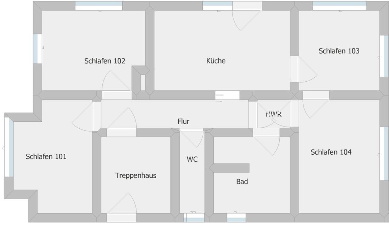 Ferienwohnung Am Bodensee- Zentrale Lage, Free Parking And Wifi, 109 M2, Privater Garten, 7 Gaeste, 2X Kingsize Boxspringbett, Familienfreundlich FDH Esterno foto